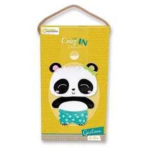 Kreatív Avenue Mandarine gyerek varrókészlet, Gustave panda
